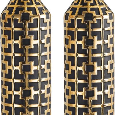 Ceramics Vases Set of 2, 24.4 inch Tall Floor Vases for Home Decor