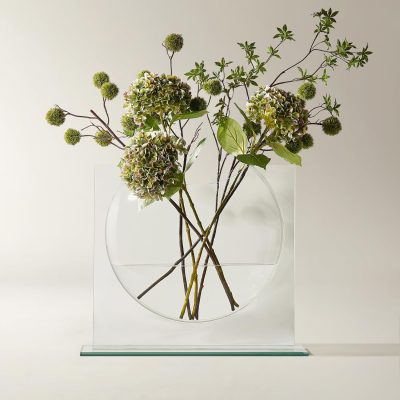 Modern Ellipse Decorative Vase for Flowers and Home Décor